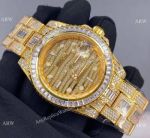 Swiss Quality Rolex GMT-Master II 116769 Ice Watch Replica Yellow Gold